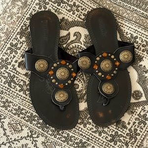 Seychelles Leather Sandals 9